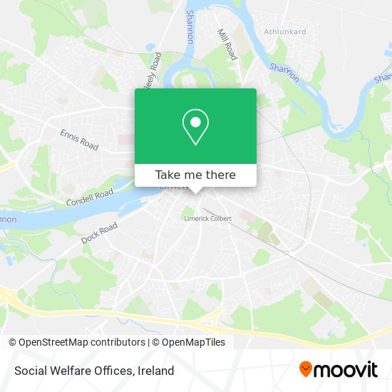 Social Welfare Offices map