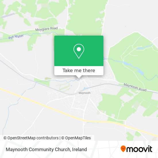 Maynooth Community Church map
