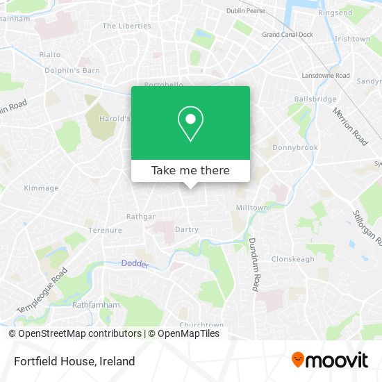 Fortfield House map