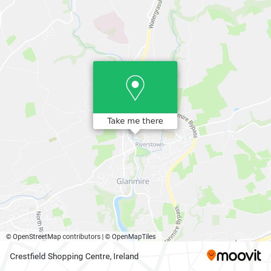 Crestfield Shopping Centre map