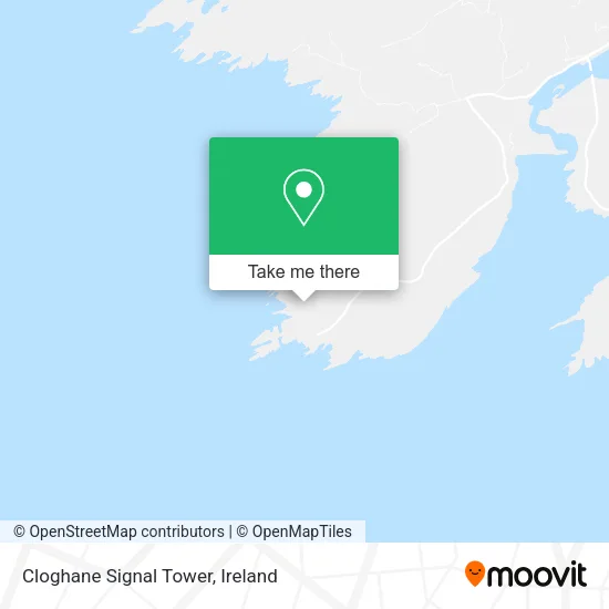 Cloghane Signal Tower map