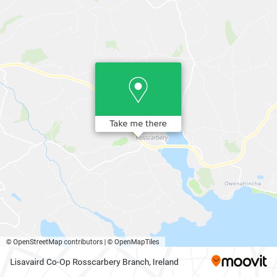 Lisavaird Co-Op Rosscarbery Branch map