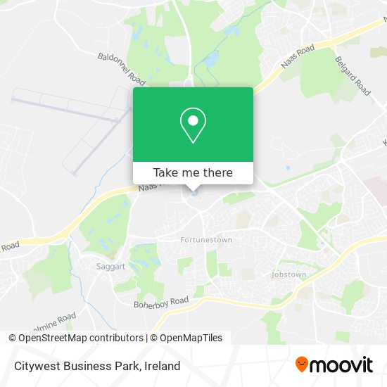 Citywest Business Park map