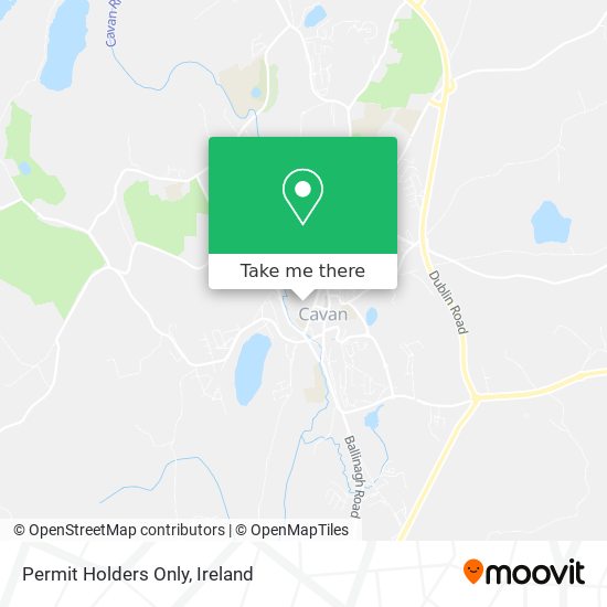 Permit Holders Only map