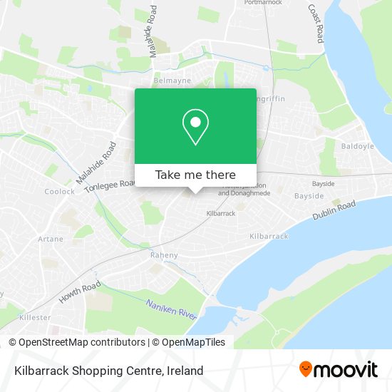 Kilbarrack Shopping Centre map