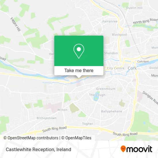 Castlewhite Reception map