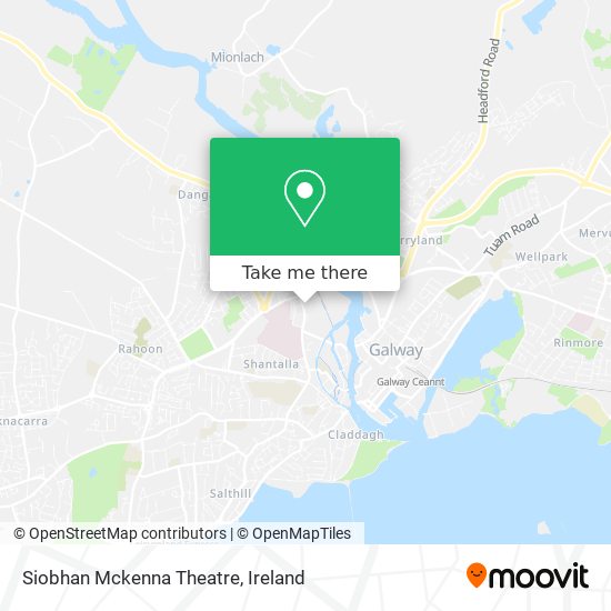 Siobhan Mckenna Theatre map