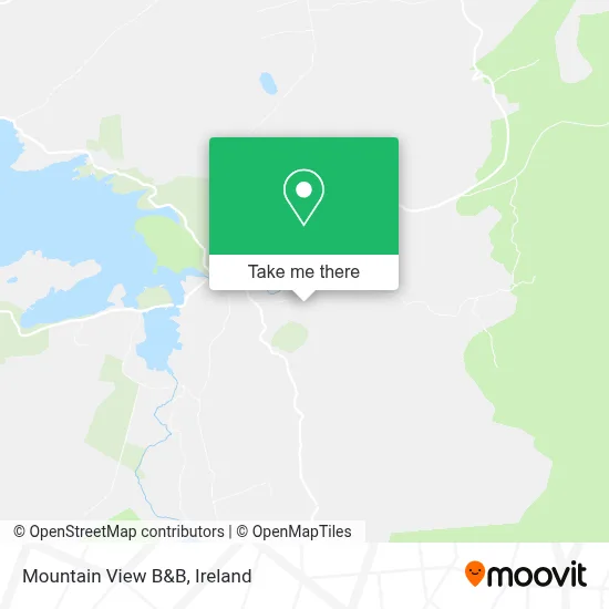 Mountain View B&B map