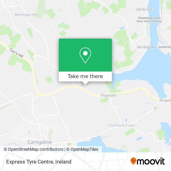 Express Tyre Centre map