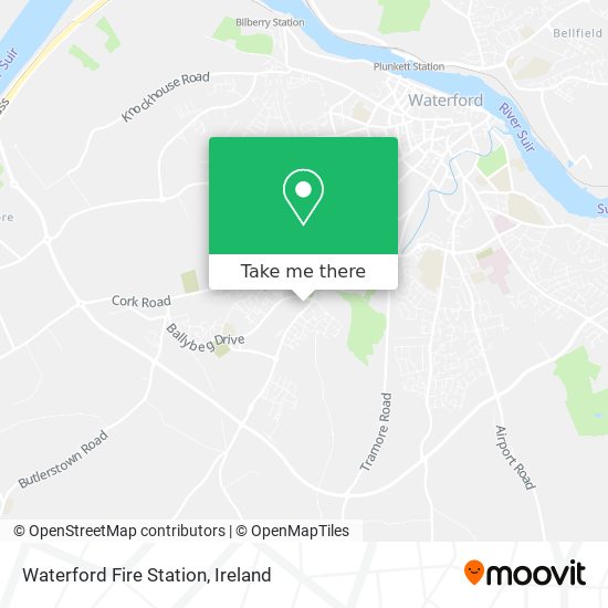 Waterford Fire Station map