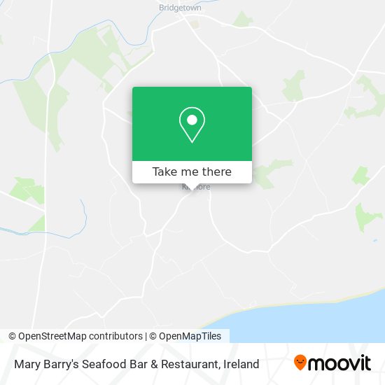 Mary Barry's Seafood Bar & Restaurant plan