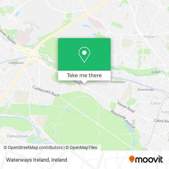 Waterways Ireland map