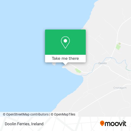 Doolin Ferries map