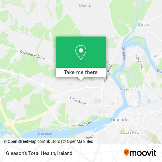 Gleeson's Total Health map