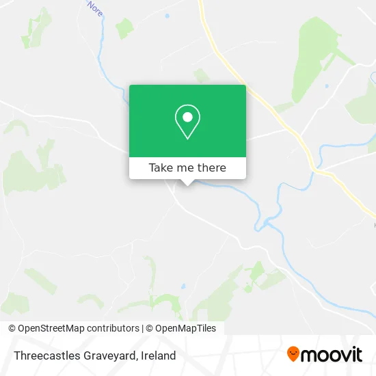 Threecastles Graveyard map