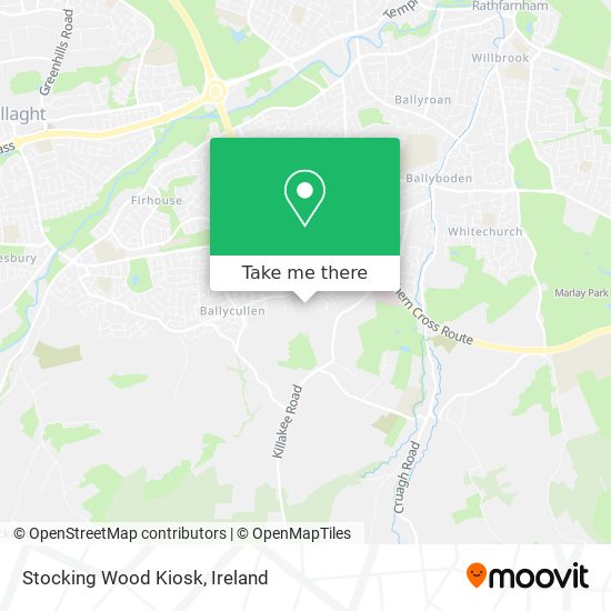 Stocking Wood Kiosk map