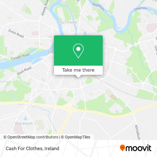 Cash For Clothes map