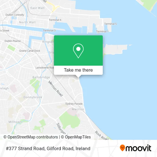 #377 Strand Road, Gilford Road plan