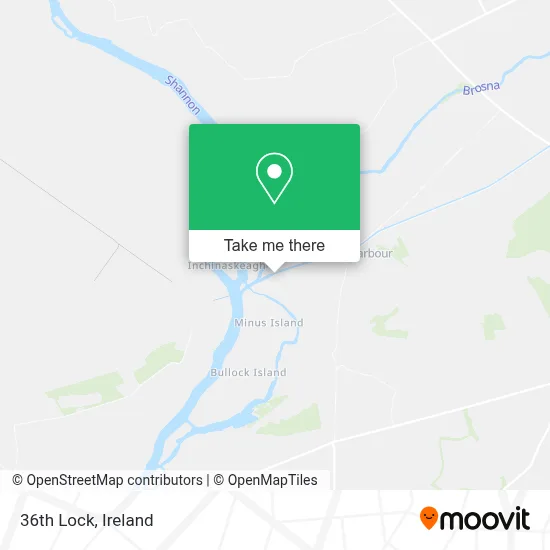 36th Lock map