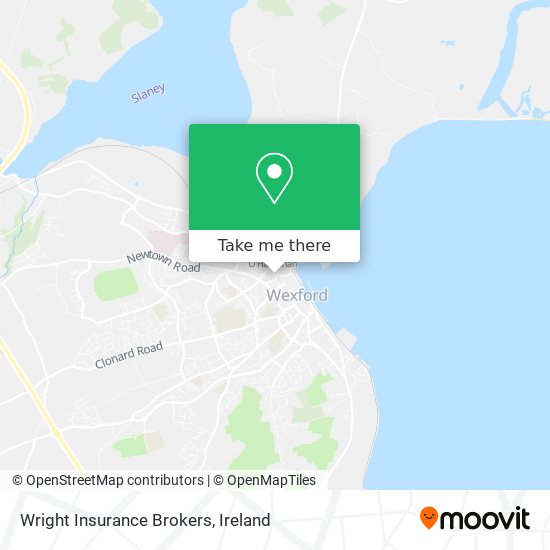 Wright Insurance Brokers map