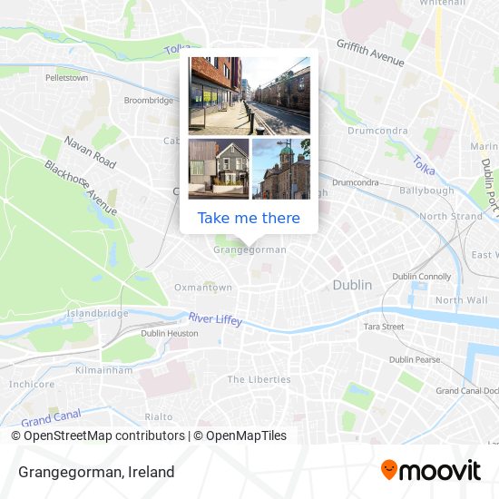 Grangegorman map