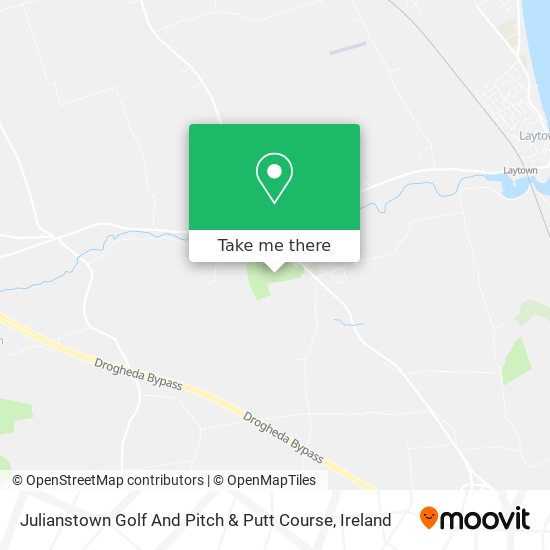 Julianstown Golf And Pitch & Putt Course map