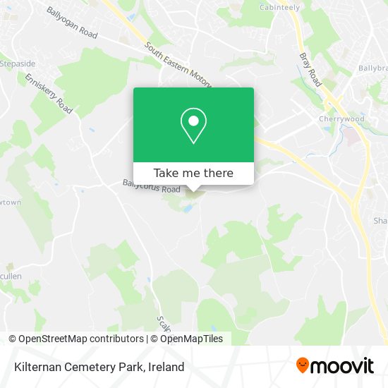 Kilternan Cemetery Park map