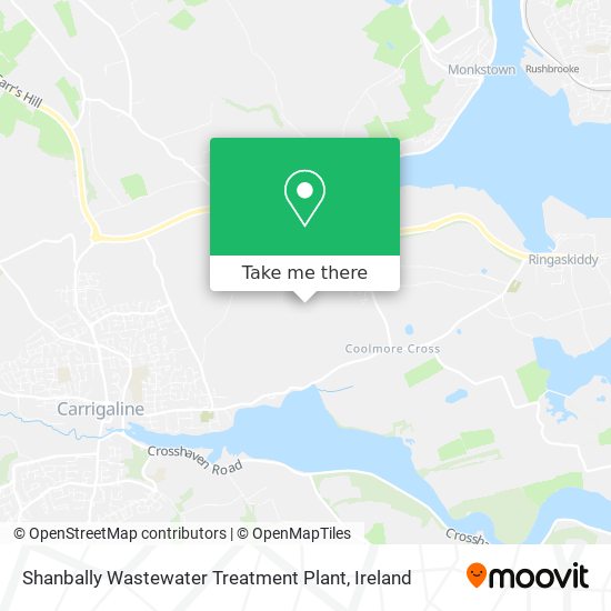 Shanbally Wastewater Treatment Plant map