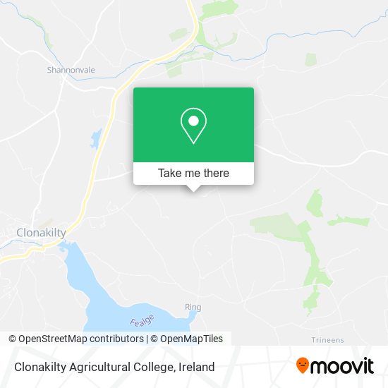 Clonakilty Agricultural College map