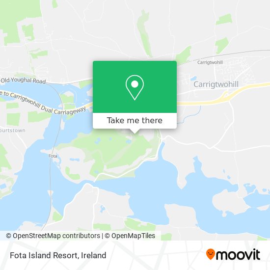 Fota Island Resort map