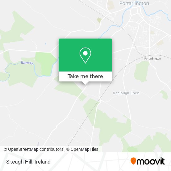 Skeagh Hill map