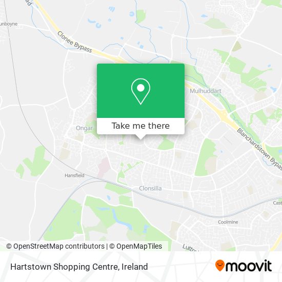 Hartstown Shopping Centre map