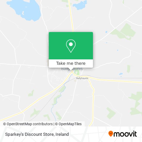 Sparkey's Discount Store map