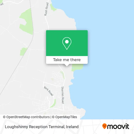 Loughshinny Reception Terminal map