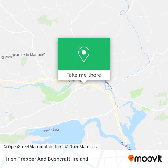 Irish Prepper And Bushcraft map