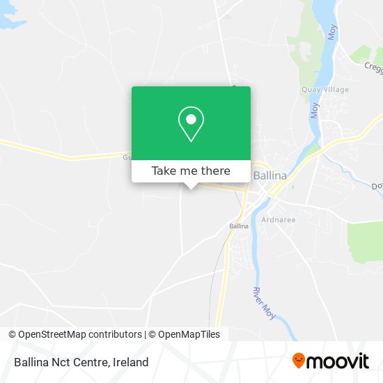 Ballina Nct Centre map