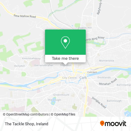 The Tackle Shop map