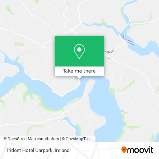 Trident Hotel Carpark map