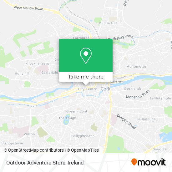 Outdoor Adventure Store map