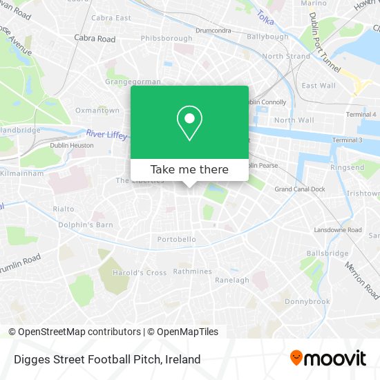 Digges Street Football Pitch map