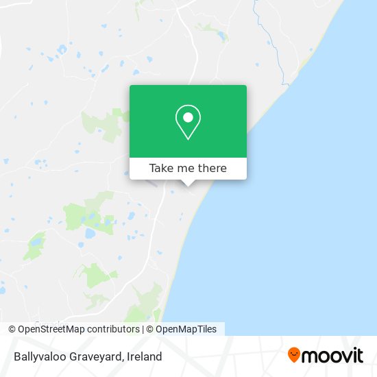 Ballyvaloo Graveyard map