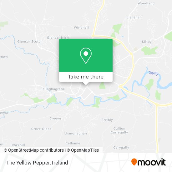 The Yellow Pepper map