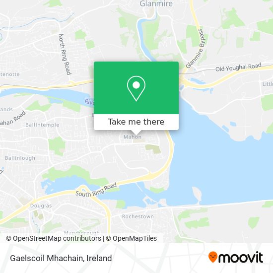 Gaelscoil Mhachain map