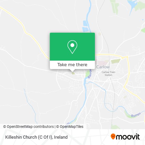 Killeshin Church (C Of I) map