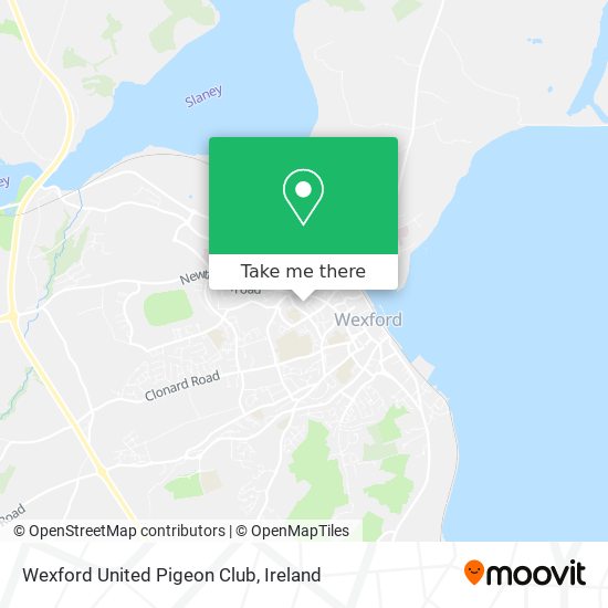 Wexford United Pigeon Club map