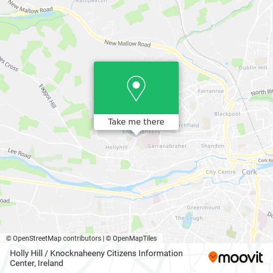 Holly Hill / Knocknaheeny Citizens Information Center map