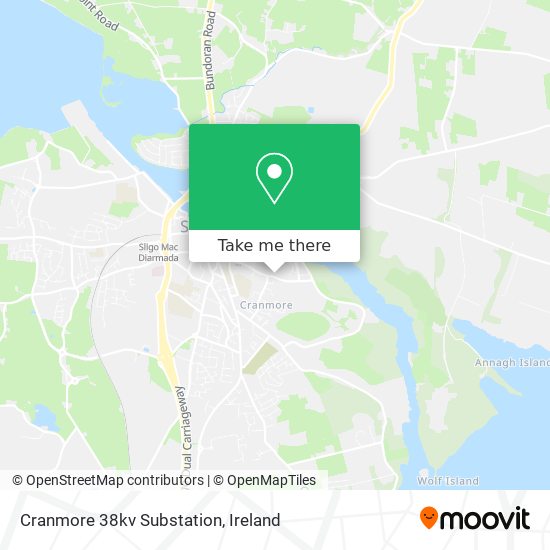 Cranmore 38kv Substation map