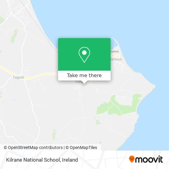 Kilrane National School map