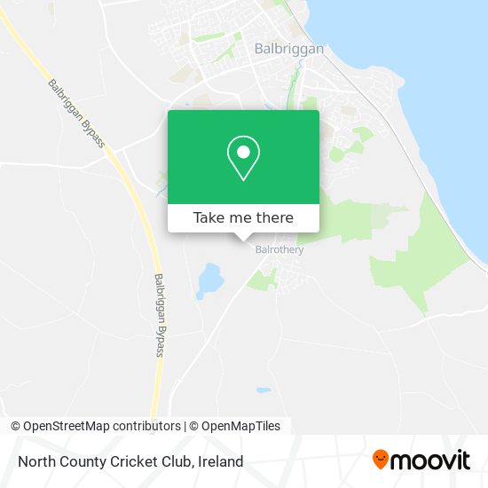 North County Cricket Club map