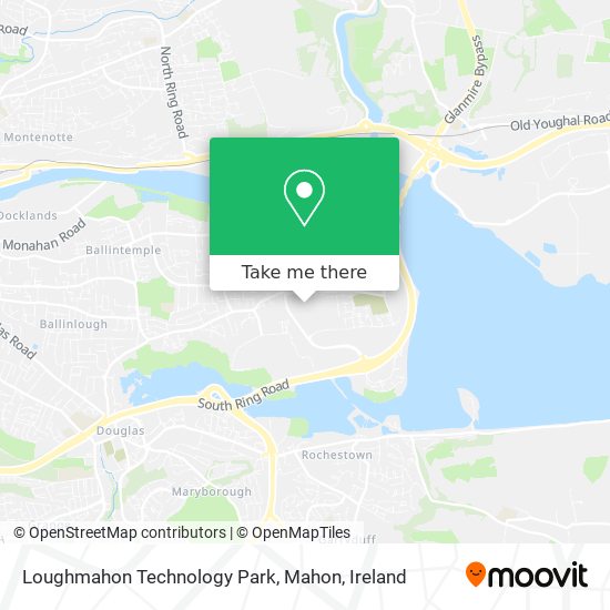 Loughmahon Technology Park, Mahon map